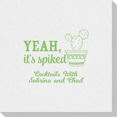 Yeah It's Spiked Linen Like Napkins