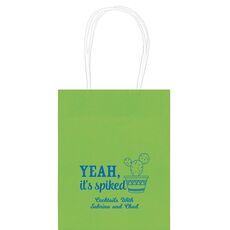 Yeah It's Spiked Mini Twisted Handled Bags