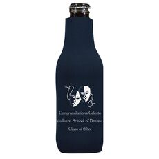 Tragedy and Comedy Masks Bottle Huggers