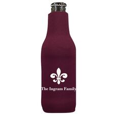Traditional Fleur-de-Lis Bottle Huggers