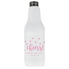 Confetti Dots Cheers Bottle Huggers