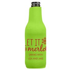 Let It Merlot Bottle Huggers