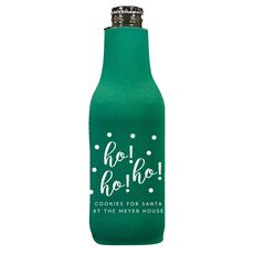 Confetti Dots Ho! Ho! Ho! Bottle Huggers