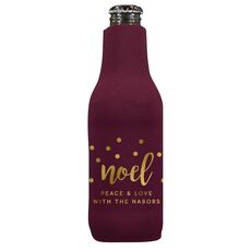 Confetti Dots Noel Bottle Huggers