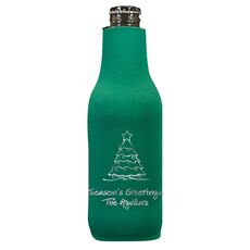 Decorative Christmas Tree Bottle Huggers