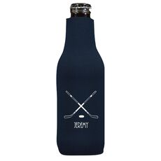 Double Hockey Sticks Bottle Huggers