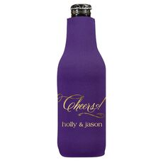 Elegant Cheers Bottle Huggers
