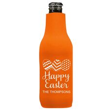 Decorated Easter Eggs Bottle Huggers