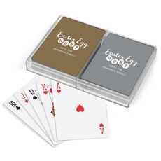 Easter Egg Hunt Double Deck Playing Cards