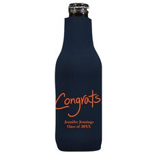 Fun Congrats Bottle Huggers