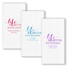 Life Is Better Deville Guest Towels