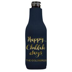 Happy Challah Days Bottle Huggers