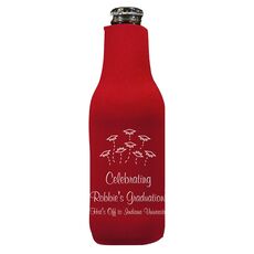 Hat Toss Graduation Bottle Huggers