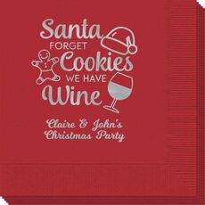 Santa Forget Cookies Napkins