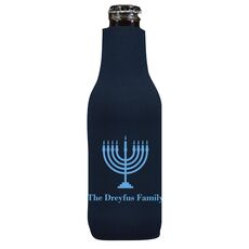 Lights of the Menorah Bottle Huggers
