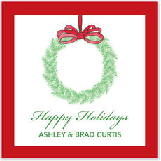 Winter Pine Holiday Gift Stickers