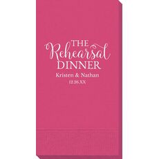 The Rehearsal Dinner Guest Towels