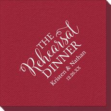 The Rehearsal Dinner Linen Like Napkins