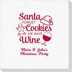 Santa Forget Cookies Deville Napkins