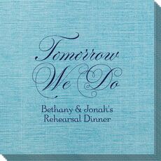 Tomorrow We Do Bamboo Luxe Napkins