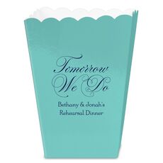 Tomorrow We Do Mini Popcorn Boxes