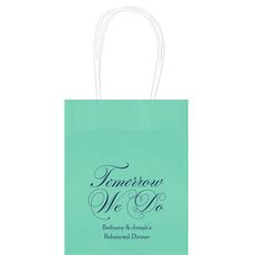 Tomorrow We Do Mini Twisted Handled Bags