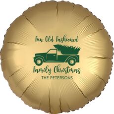 Fun Old Fashion Christmas Mylar Balloons