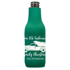 Fun Old Fashion Christmas Bottle Huggers