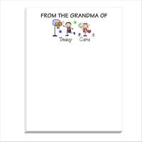 From the Grandma/Grandpa Full Color Small Notepad