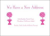 New Address Topiary Announcements