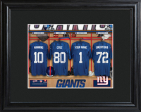 New York Giants Locker Room Photo