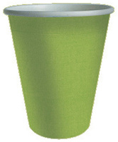 Moss Grosgrain Paper Cups