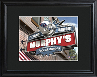 Tennessee Titans Pub Sign with Wood Frame
