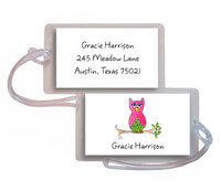 What a Hoot ID Luggage Tags