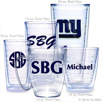 New York Giants Personalized Tumblers