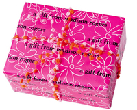 Pinkerbell Personalized Gift Wrap