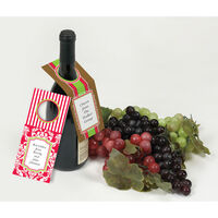 Colorful Wine Bottle Gift Tags