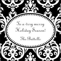 Madison Black Gift Stickers