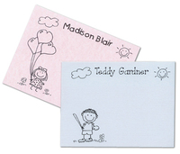 Design Your Own Stick Figure Note Cards