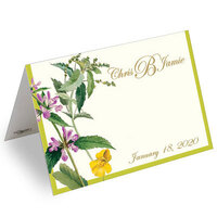 Wildflowers Printed Placecards