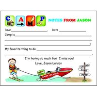 Boy Letters Fill-In Card Set
