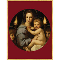 Madonna of the Candelabra Holiday Cards