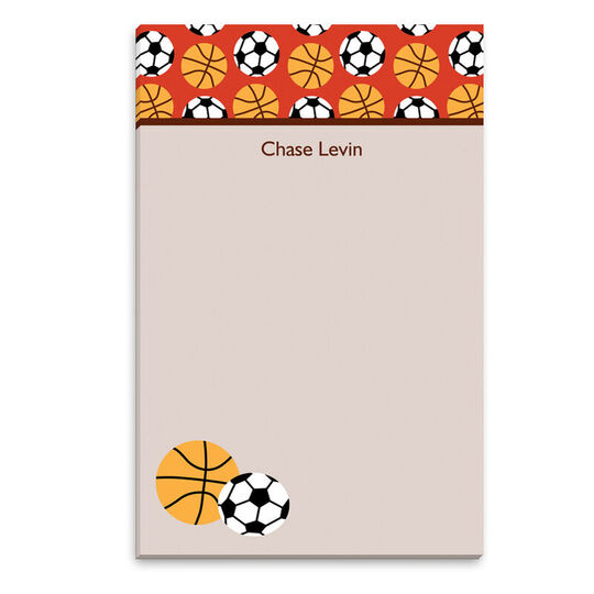 Basketball & Soccer Notepads