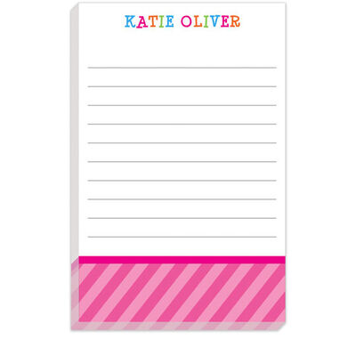 Personalized Funky Girls Notepads