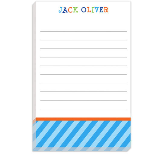 Funky Blue Notepads