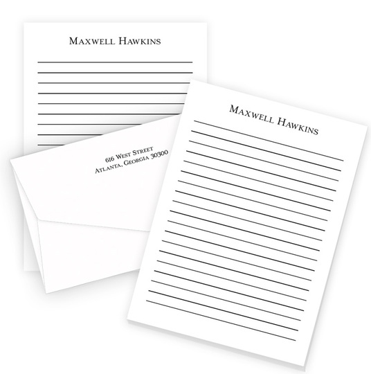 Richfield Notepad and Envelopes Set