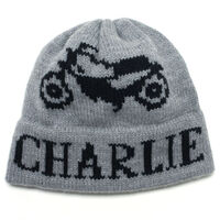 Personalized Motorcycle Knit Hat