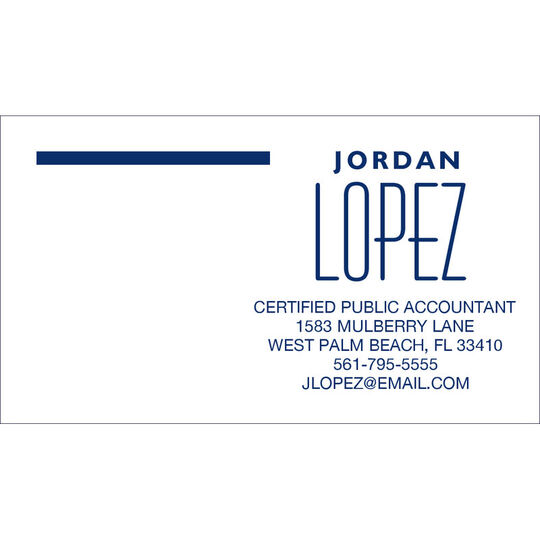 Tessa Business Cards