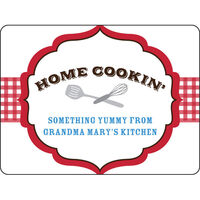 Home Cookin' Large Personalized Seals