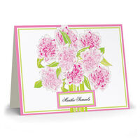 Pretty Peonies Folded Note Cards